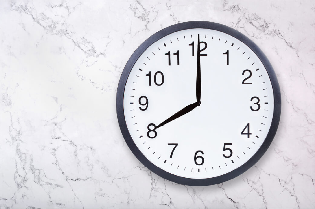 WEBでのご予約は、原則「当日の朝8時まで」です